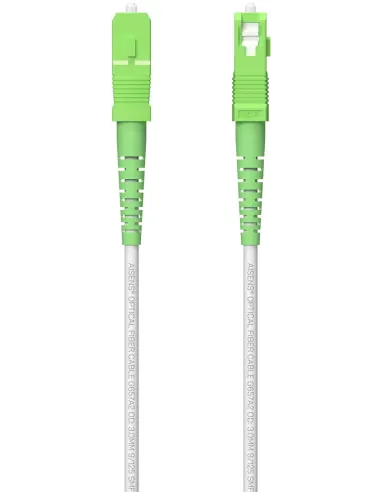 Aisens A152-0620 Cable Fibra Óptica SC/APC Kevlar 200m Blanco