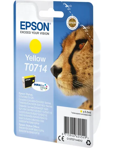 Epson T0714 Cartucho de Tinta Amarillo