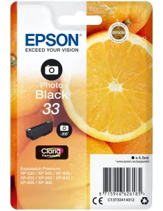 Epson T3341 Cartucho de Tinta Negro-CONS57251