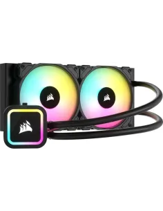 Corsair iCUE H100x RGB ELITE Kit de Refrigeración Líquida 240mm Negro