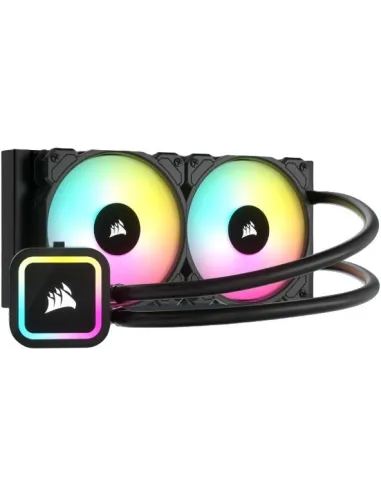 Corsair iCUE H100x RGB ELITE Kit de Refrigeración Líquida 240mm Negro
