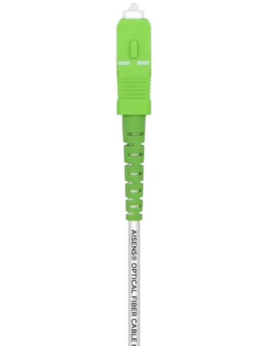 Aisens A152-0503 Cable Fibra Óptica SC/APC Kevlar 50m Blanco