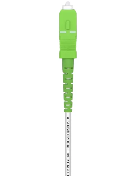 Aisens A152-0503 Cable Fibra Óptica SC/APC Kevlar 50m Blanco
