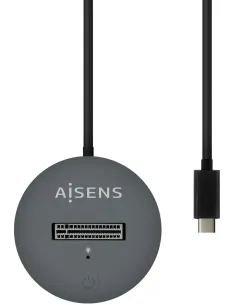 Aisens ASUC-M2D014-GR Docking Station Discos Duros M.2 SATA/NVMe USB-C Gris-HDD58195