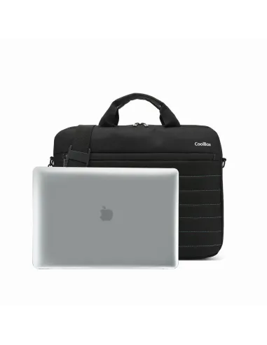 CoolBox Maletín Impermeable para Portátil 15.6" Negro