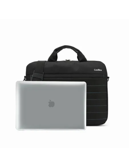 CoolBox Maletín Impermeable para Portátil 15.6" Negro