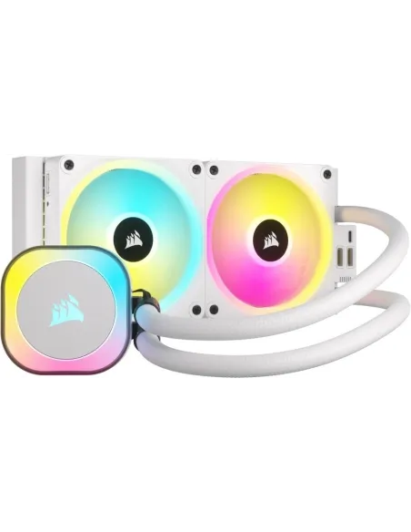 Corsair iCUE LINK H100i RGB AIO Kit de Refrigeración Líquida Blanco