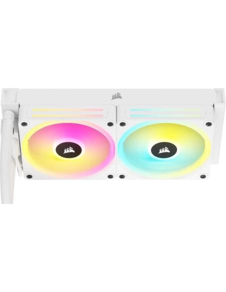 Corsair iCUE LINK H100i RGB AIO Kit de Refrigeración Líquida Blanco