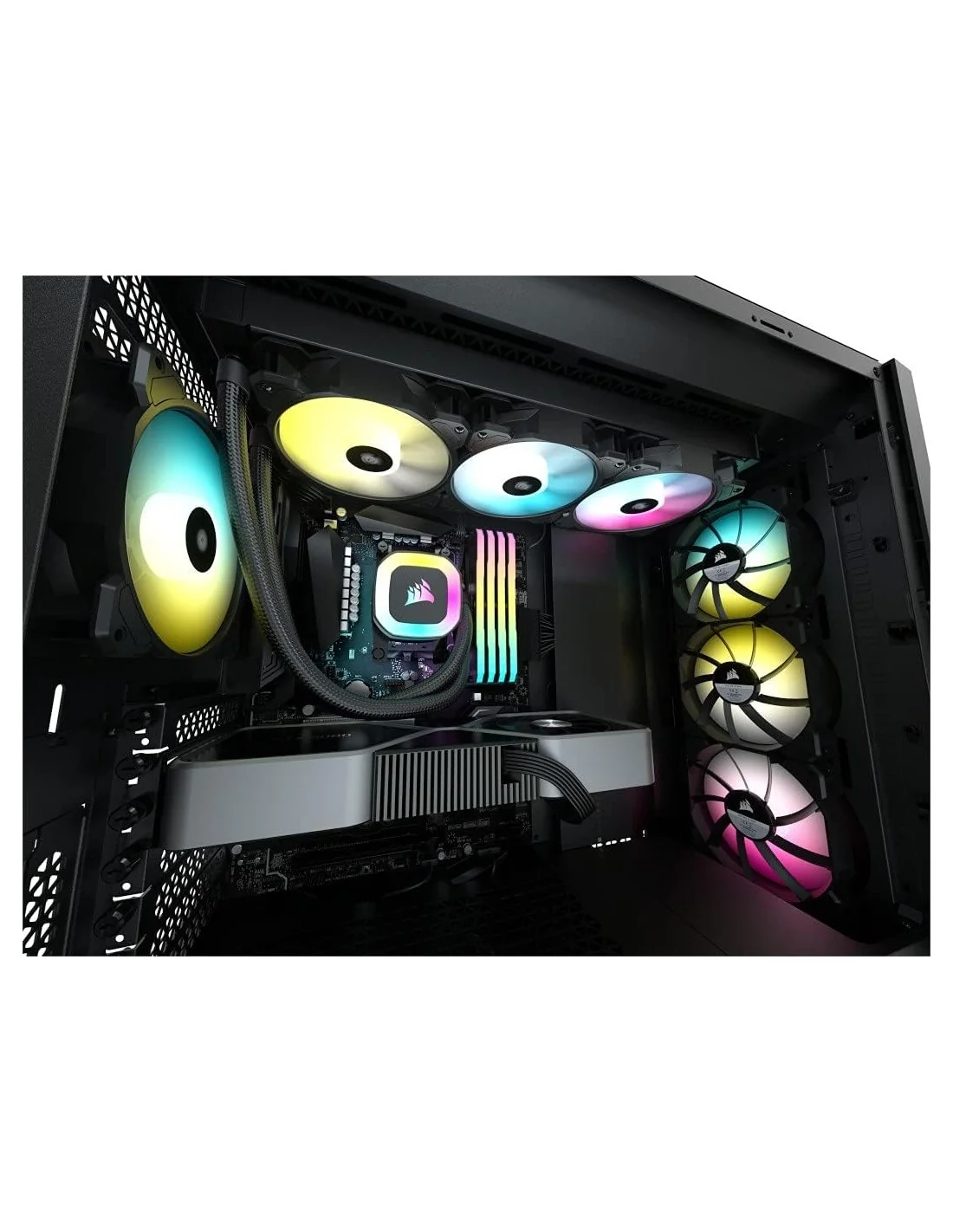 Corsair H150 RGB Kit de Refrigeración Líquida 360mm