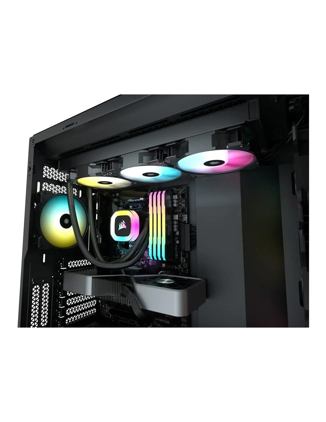 Corsair H150 RGB Kit de Refrigeración Líquida 360mm