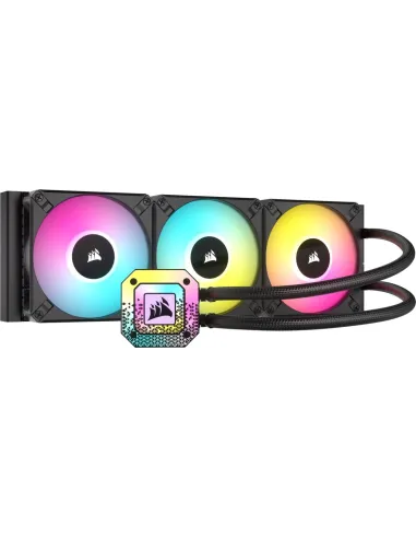 Corsair iCUE H150i ELITE CAPELLIX XT Kit de Refrigeración Líquida 360mm Negro