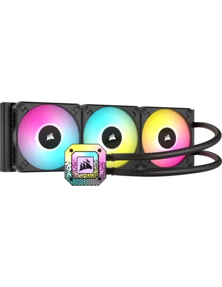 Corsair iCUE H150i ELITE CAPELLIX XT Kit de Refrigeración Líquida 360mm Negro