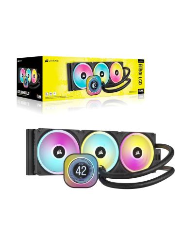 Corsair iCUE LINK H150i LCD Kit de Refrigeración Líquida 360mm Negro