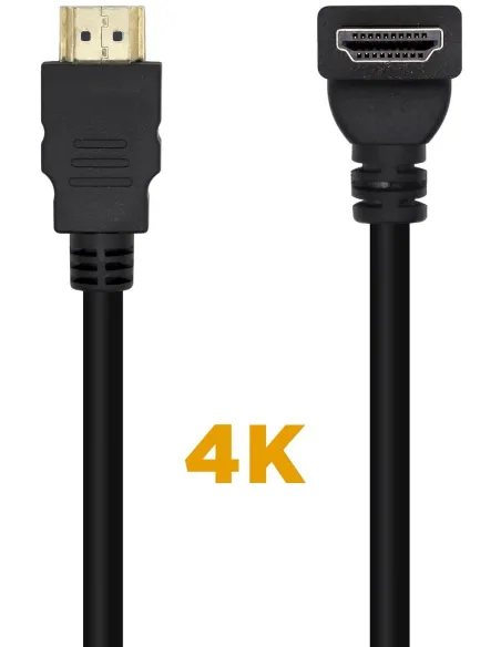 Aisens A120-0457 Cable HDMI v2.0 Macho a Macho 2m Negro
