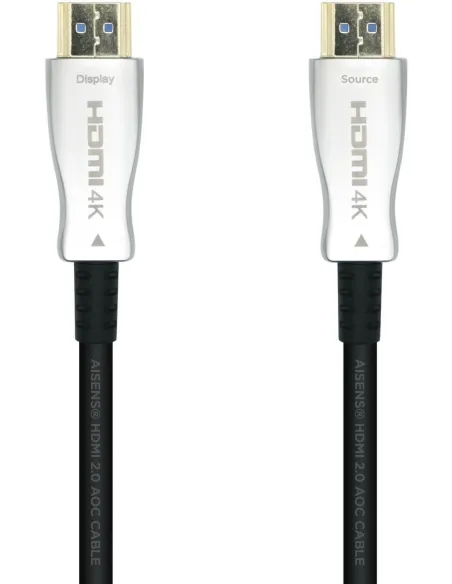 Aisens A148-0377 Cable HDMI v2.0 Macho/Macho 15m Negro