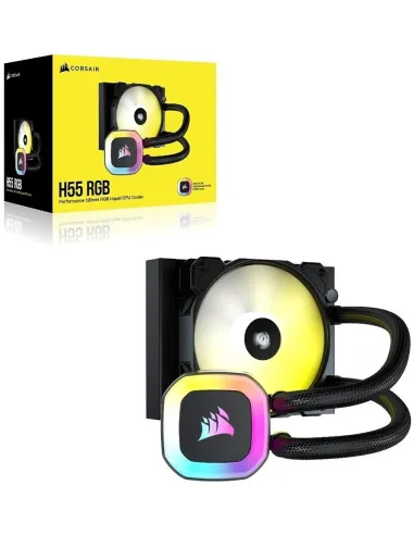 Corsair H55 RGB Kit de Refrigeración Líquida 120mm