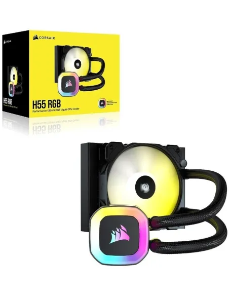Corsair H55 RGB Kit de Refrigeración Líquida 120mm