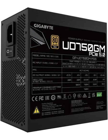 Gigabyte UD750GM PG5 750W 80 Plus Gold