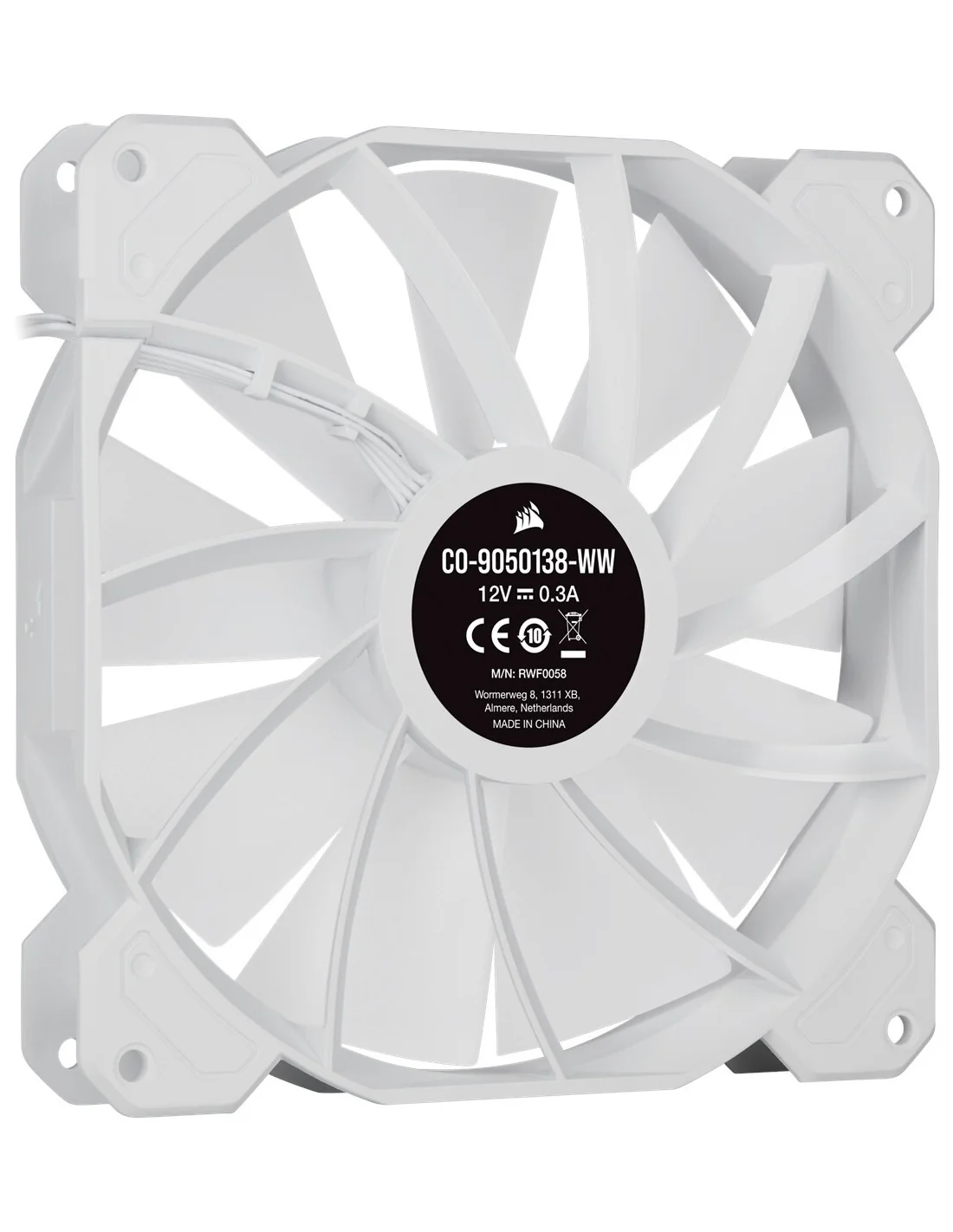 Corsair iCUE SP140 RGB ELITE Performance 140mm Blanco