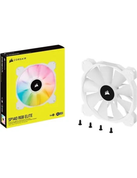 Corsair iCUE SP140 RGB ELITE Performance 140mm Blanco