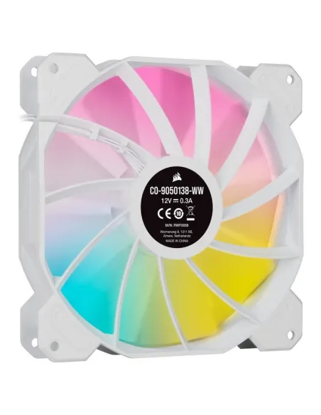 Corsair iCUE SP140 RGB ELITE Performance 140mm Blanco
