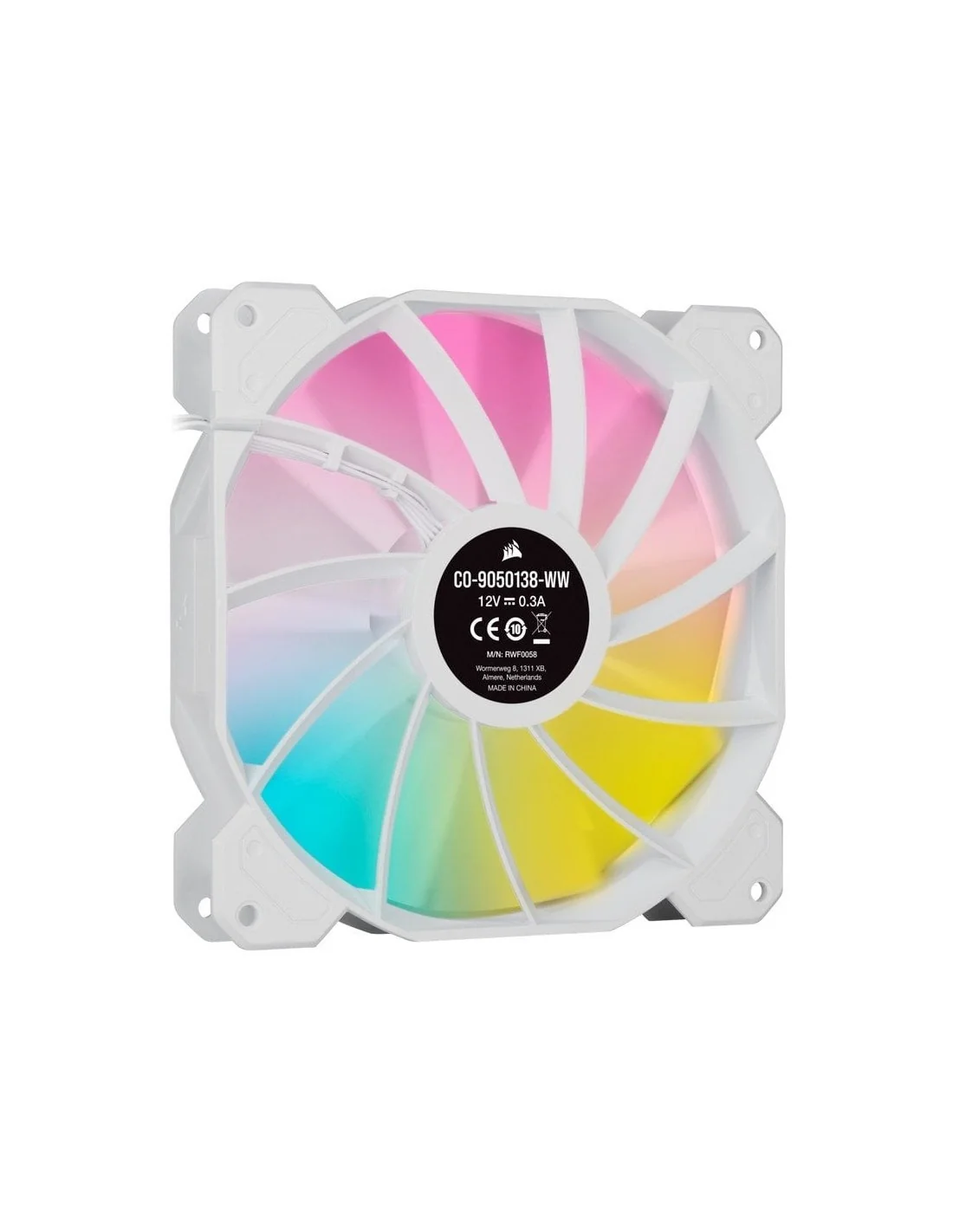 Corsair iCUE SP140 RGB ELITE Performance 140mm Blanco