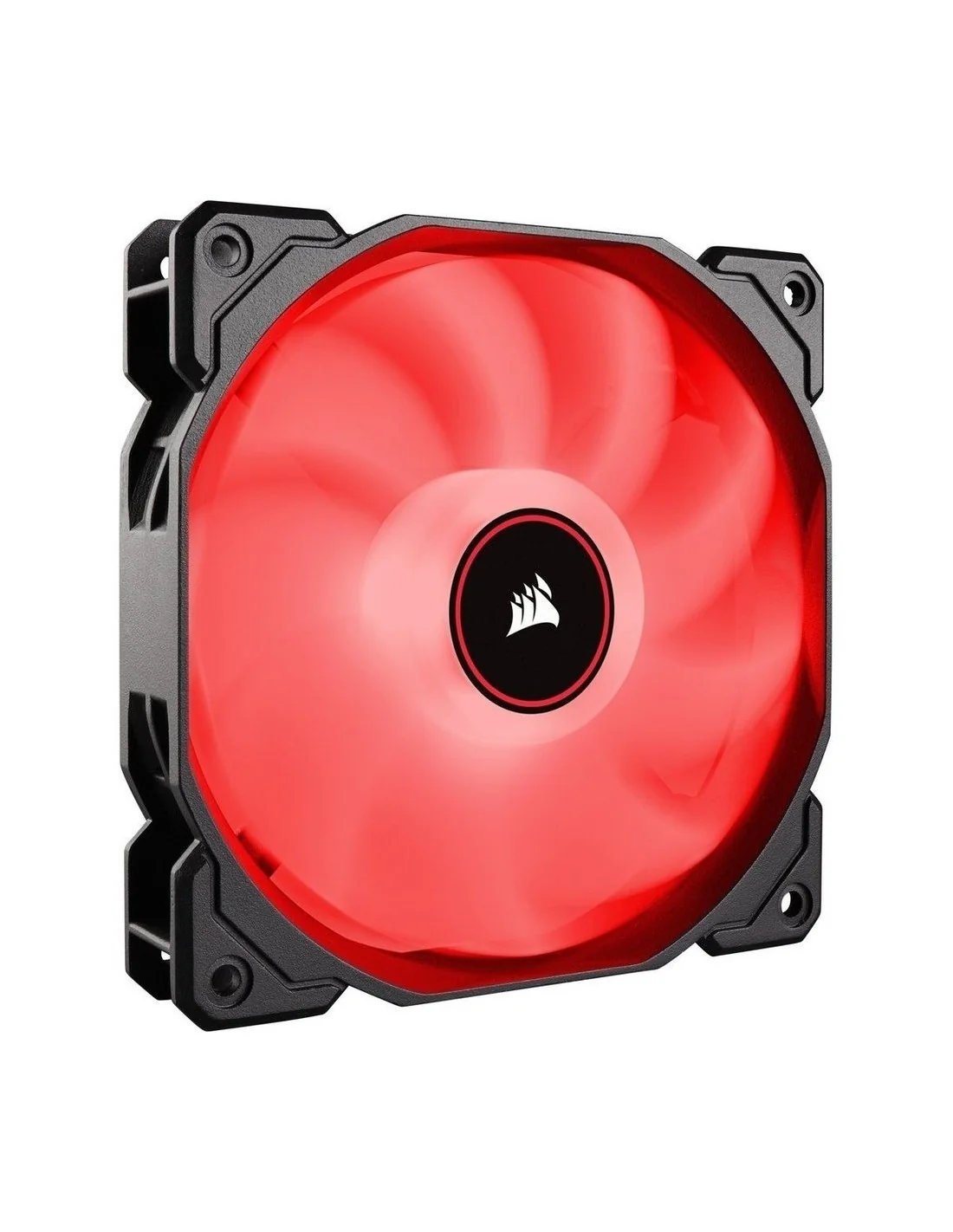 Corsair Air Series AF140 Pack 2 Ventiladores 140mm LED Rojo