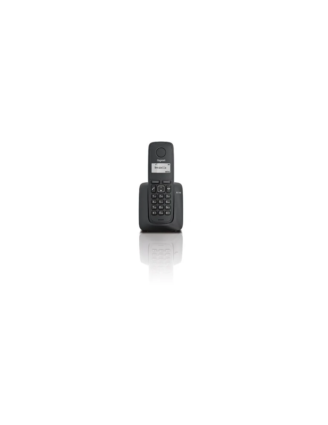 Gigaset A116 Teléfono Dect Negro