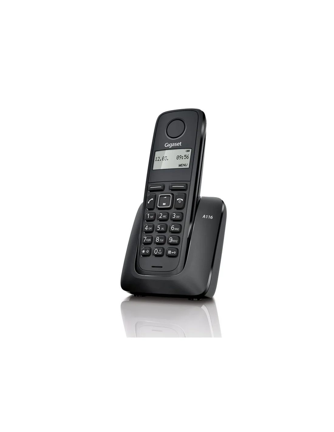 Gigaset A116 Teléfono Dect Negro