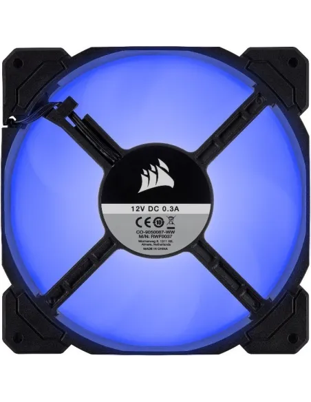 Corsair Air Series AF140 Pack 2 Ventiladores 140mm LED Azul