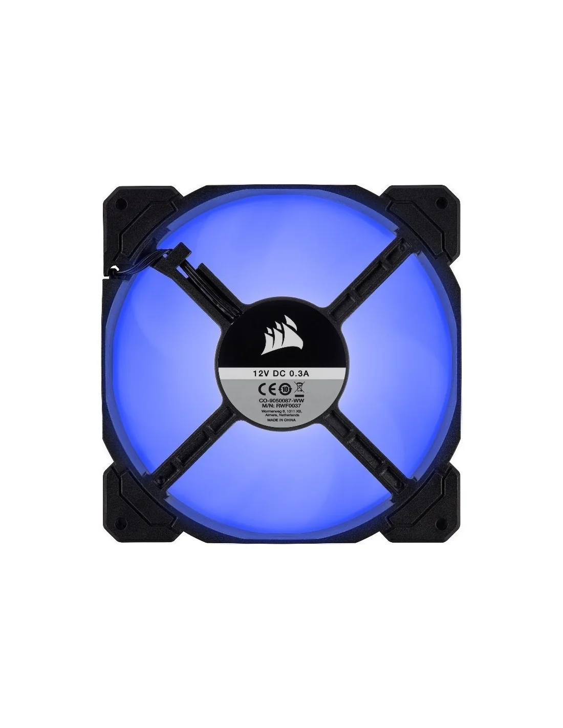 Corsair Air Series AF140 Pack 2 Ventiladores 140mm LED Azul