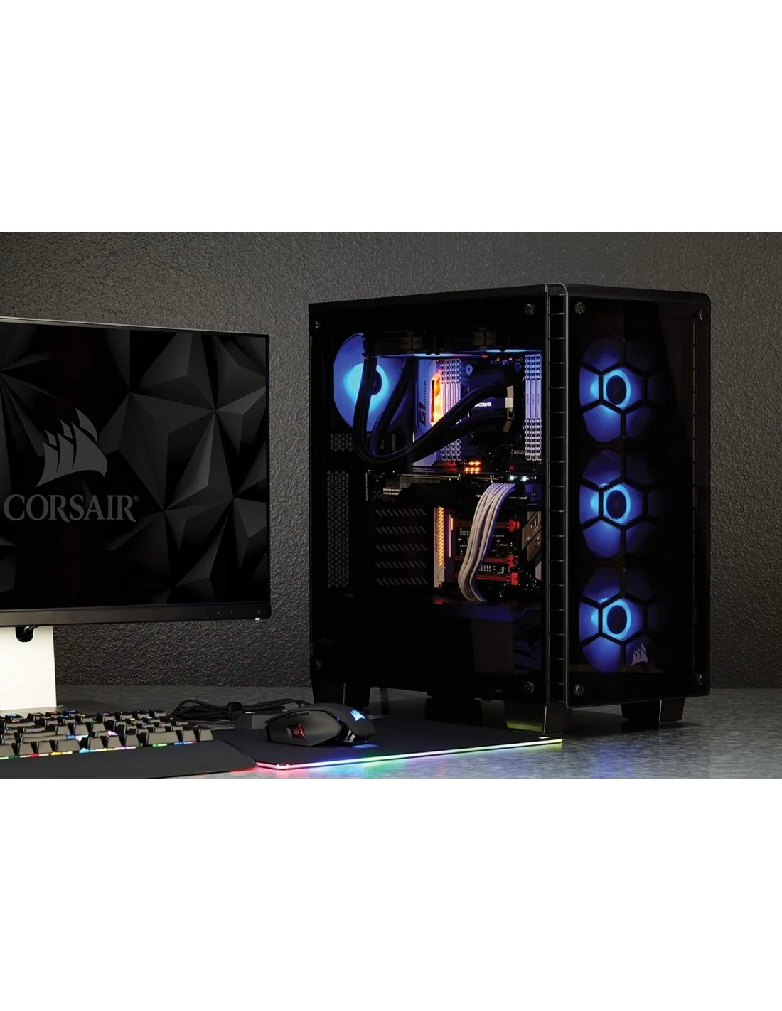 Corsair Air Series AF140 Pack 2 Ventiladores 140mm LED Azul