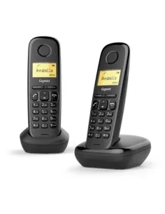 Gigaset A170 Teléfono Dect Duo Negro-NTETIN0142