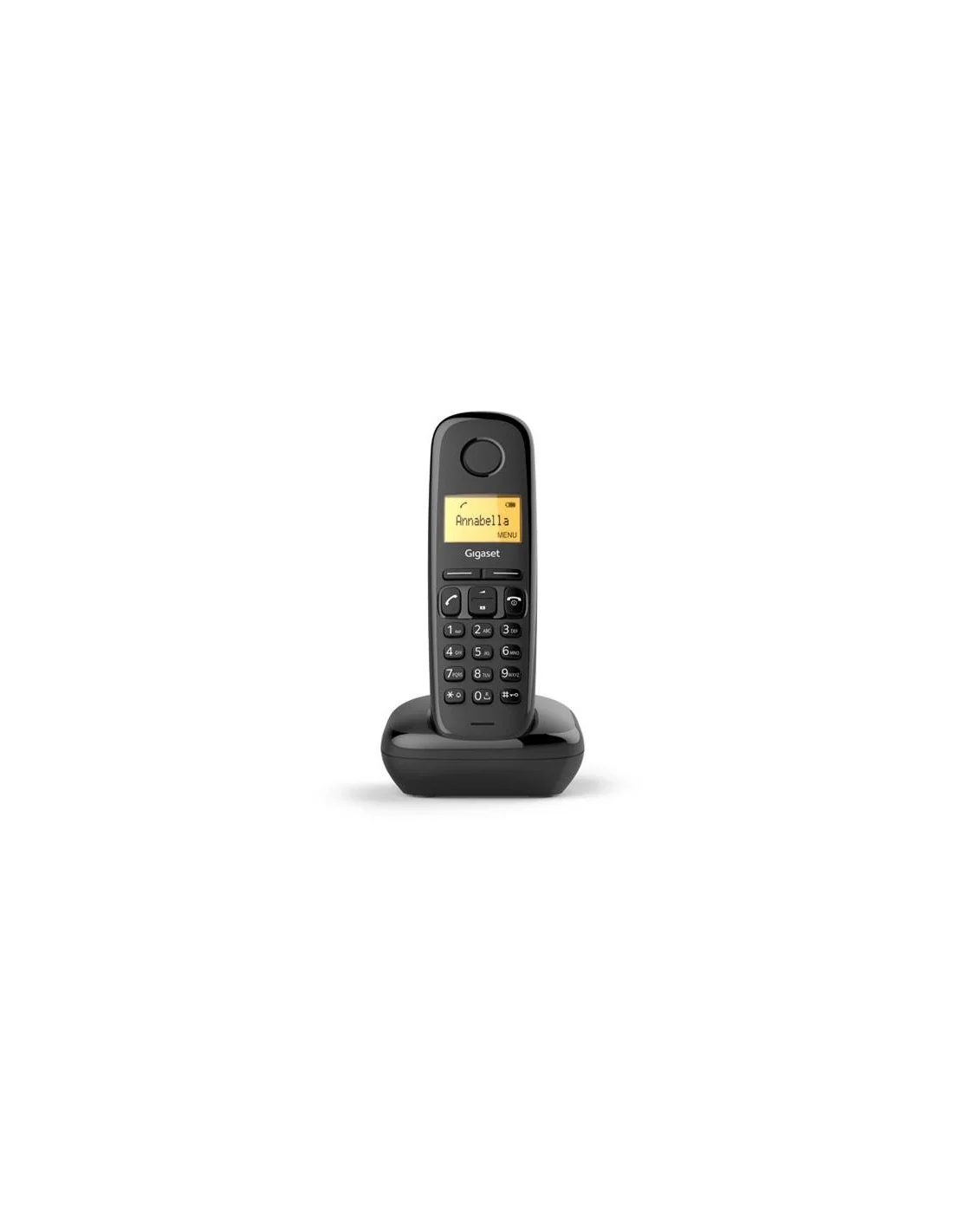 Gigaset A170 Teléfono Dect Duo Negro