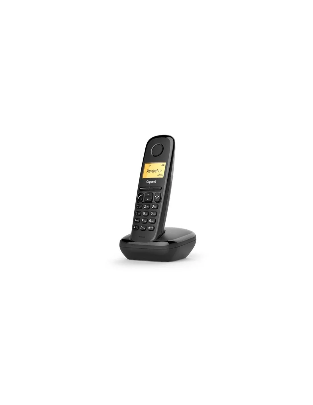 Gigaset A170 Teléfono Dect Duo Negro