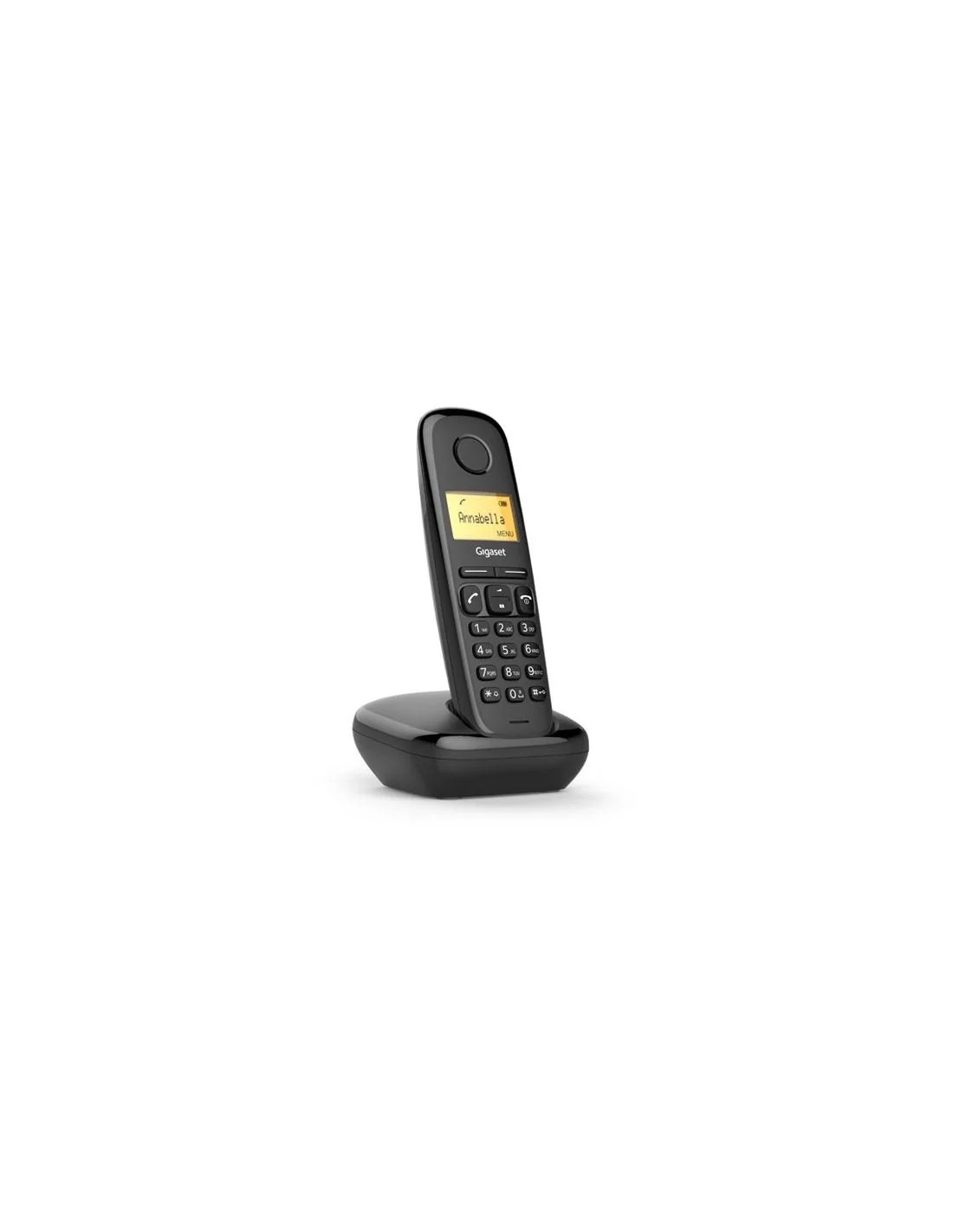 Gigaset A170 Teléfono Dect Duo Negro