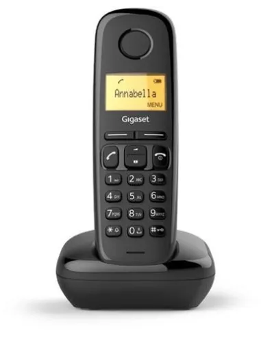 Gigaset A170 Teléfono Dect Duo Negro