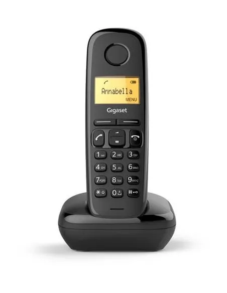 Gigaset A170 Teléfono Dect Duo Negro