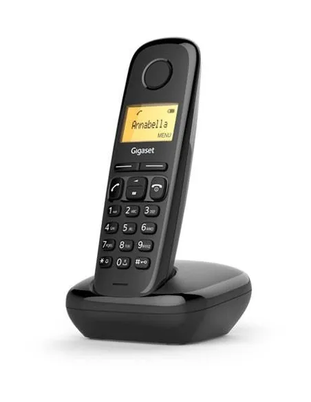 Gigaset A170 Teléfono Dect Duo Negro