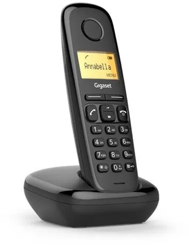 Gigaset A170 Teléfono Dect Duo Negro