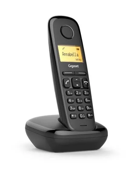 Gigaset A170 Teléfono Dect Duo Negro