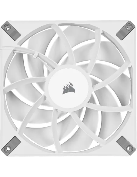 Corsair AF140 Elite 140 mm PWM Ventilador con Rodamiento Dinámico Líquido 140mm Blanco