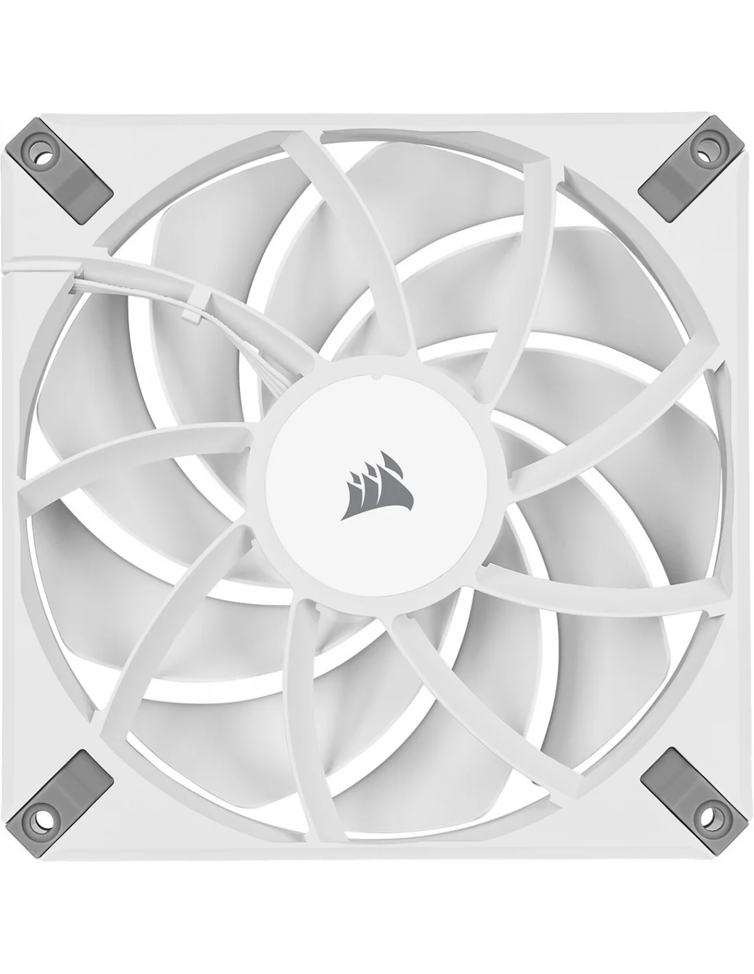 Corsair AF140 Elite 140 mm PWM Ventilador con Rodamiento Dinámico Líquido 140mm Blanco