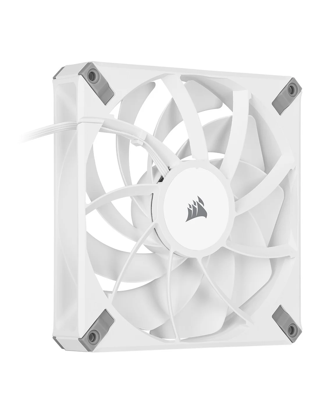 Corsair AF140 Elite 140 mm PWM Ventilador con Rodamiento Dinámico Líquido 140mm Blanco