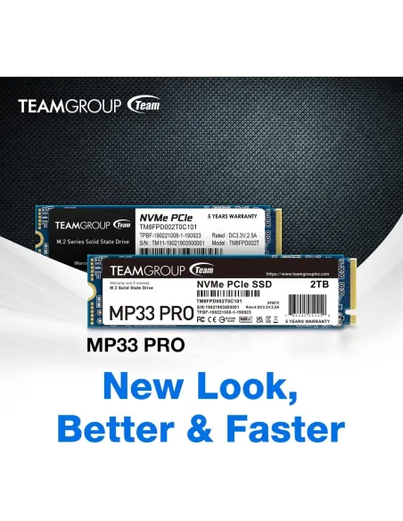 Team Group MP33 PRO 2TB SSD M.2 PCIe 3.0 x4