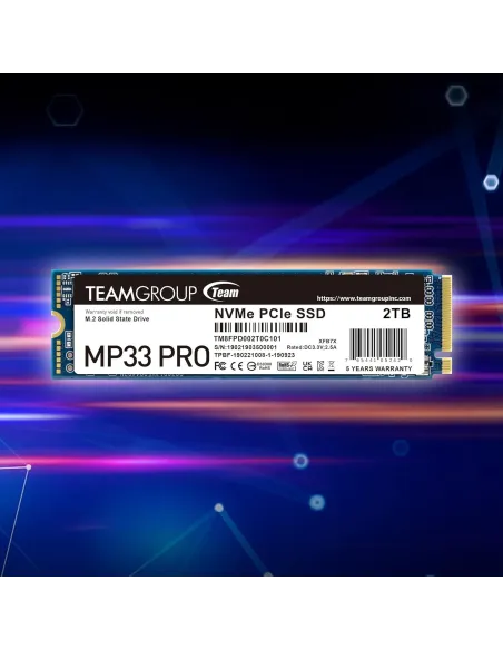 Team Group MP33 PRO 2TB SSD M.2 PCIe 3.0 x4