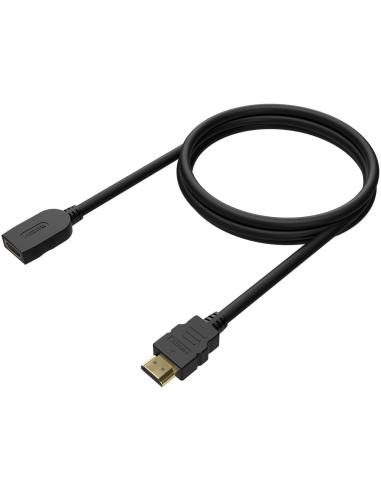 Aisens A120-0547 Prolongador HDMI v2.0 Macho/Hembra 5m Negro