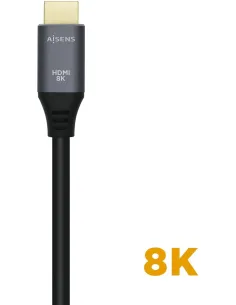 Aisens A150-0428 Cable HDMI v2.1 Macho/Macho 2 m Gris y Negro-CABL52459