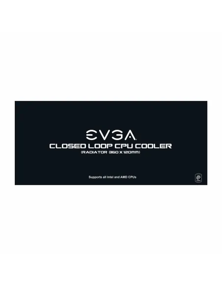 EVGA CLC 360 Kit De Refrigeración Líquida 360mm Negra