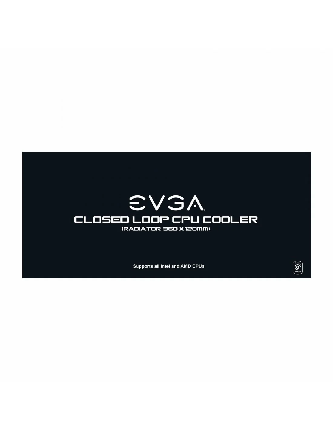 EVGA CLC 360 Kit De Refrigeración Líquida 360mm Negra